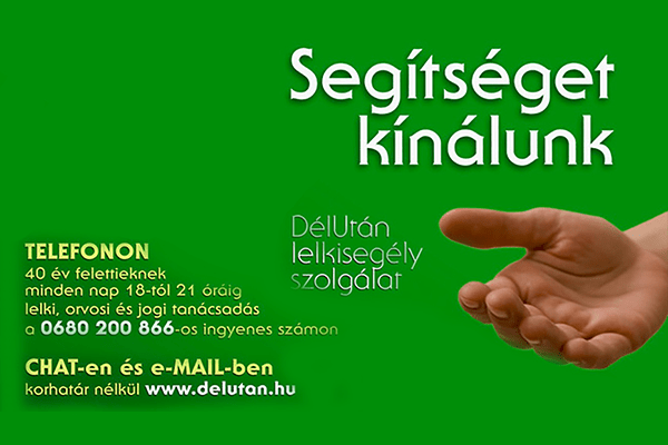 DélUtán lelkisegély szolgálat